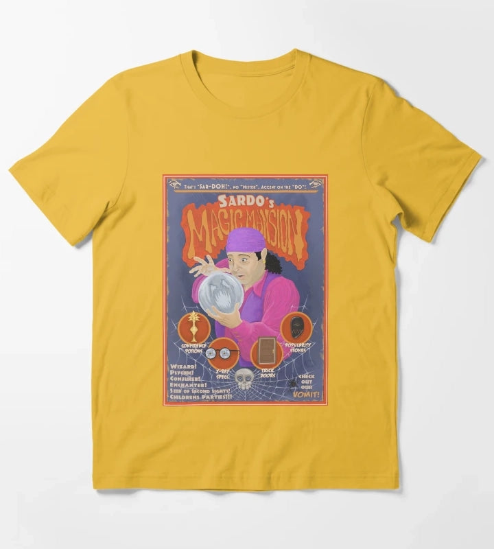 Sardos Magic Mansion T-Shirt Yellow