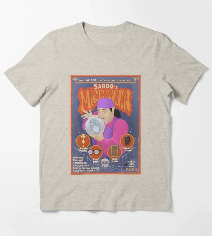 Sardos Magic Mansion T-Shirt Cream