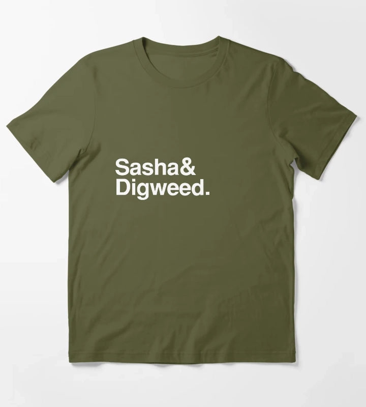 Sasha Digweed T-Shirt Olive Green