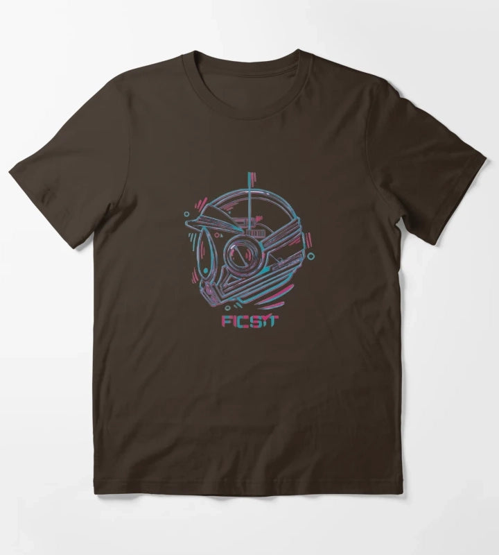 Satisfactory neon T-Shirt Brown
