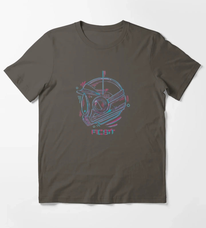 Satisfactory neon T-Shirt Dark Grey