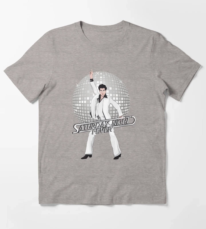 Saturday Night Fever T-Shirt Heather Grey