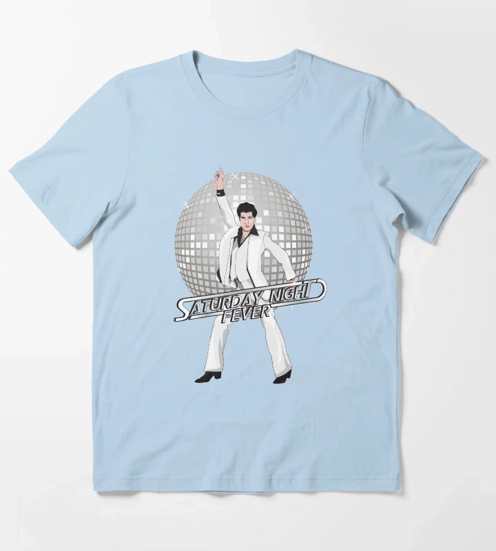 Saturday Night Fever T-Shirt Sky Blue