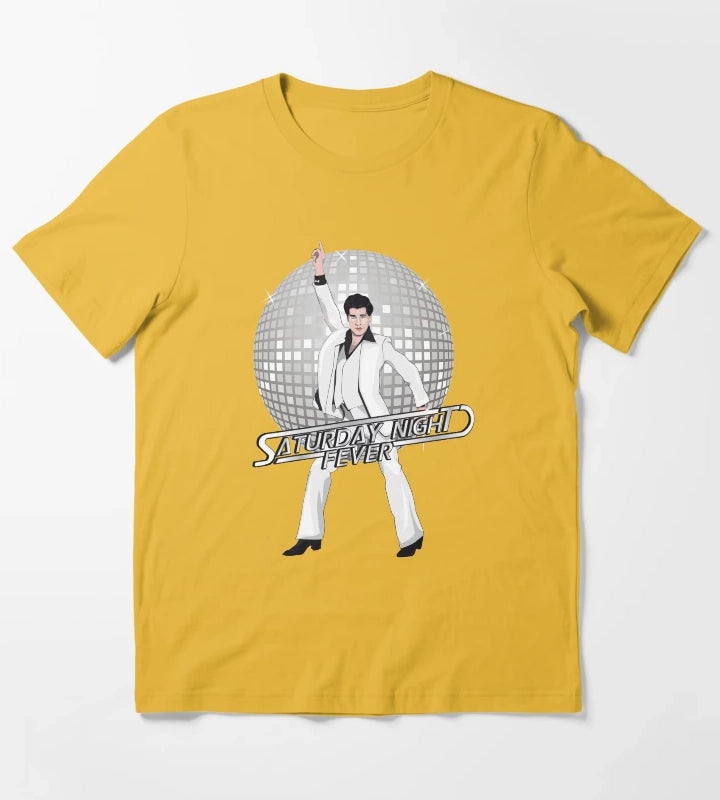 Saturday Night Fever T-Shirt Yellow