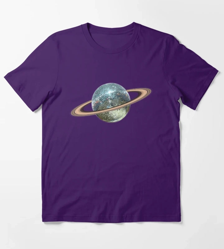 Saturn Disco II T-Shirt Purple