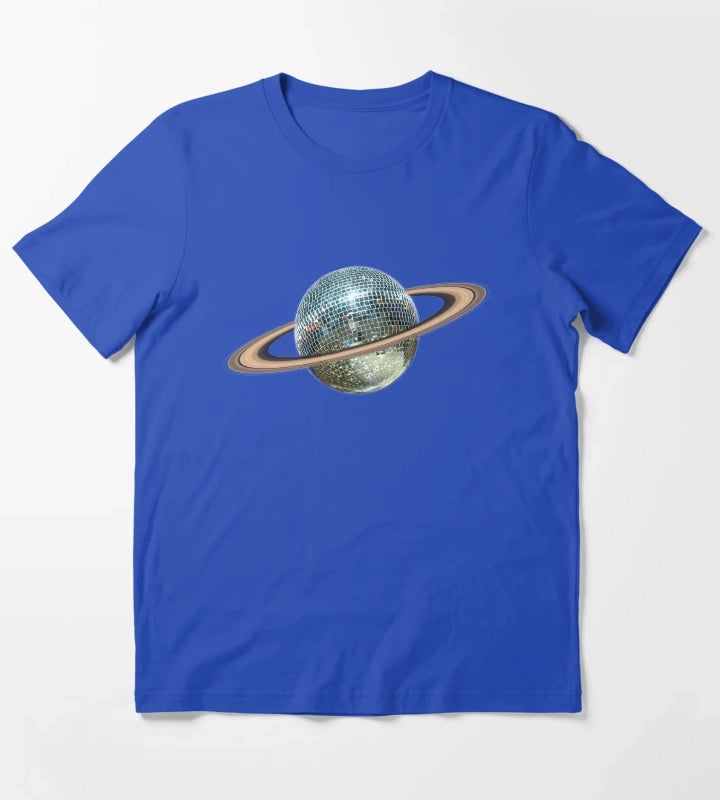 Saturn Disco II T-Shirt Blue