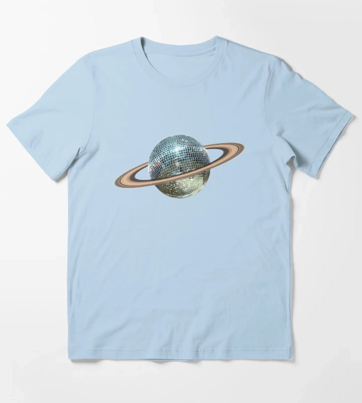Saturn Disco II T-Shirt Sky Blue