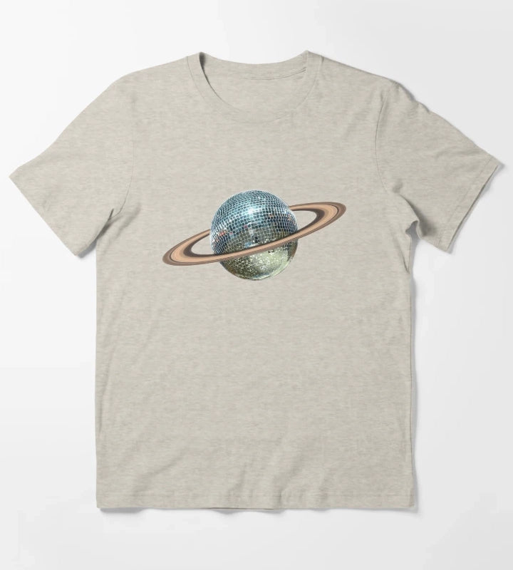 Saturn Disco II T-Shirt Cream