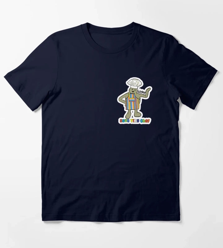 Save Tiny Chef T-Shirt Navy