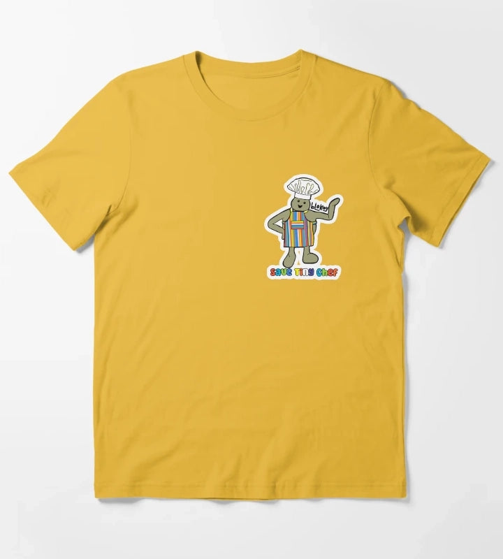 Save Tiny Chef T-Shirt Yellow
