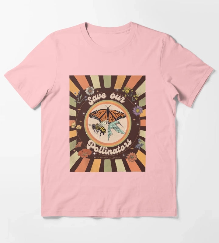 Save our pollinators T-Shirt Dark Grey