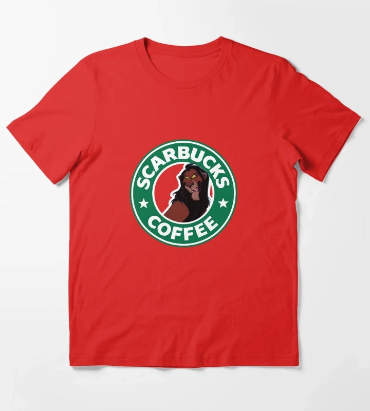 Scarbucks Coffee T-Shirt Red
