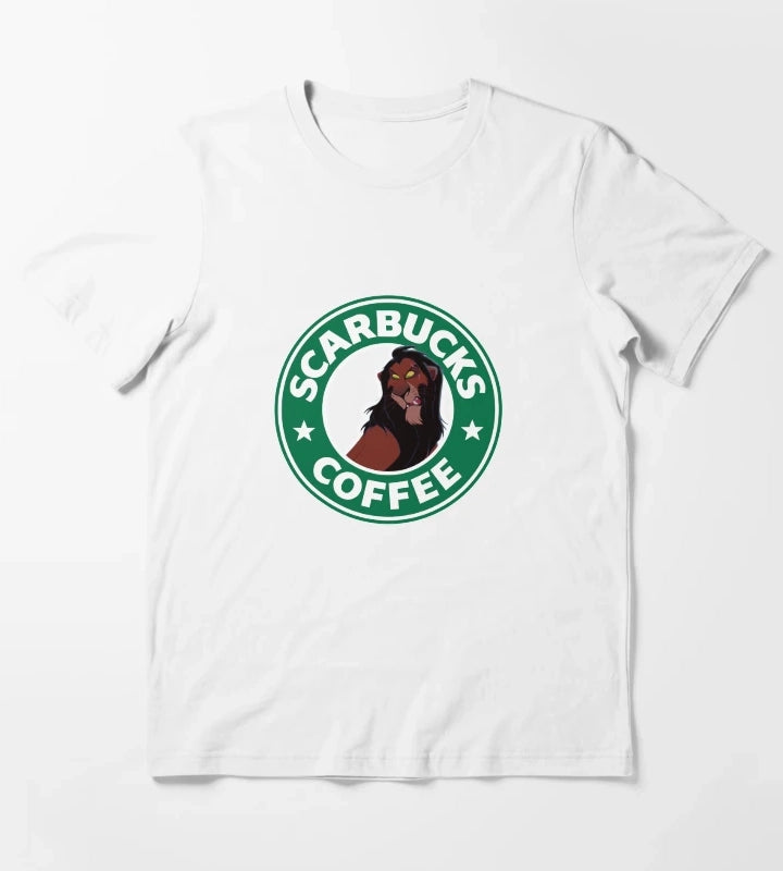 Scarbucks Coffee T-Shirt White