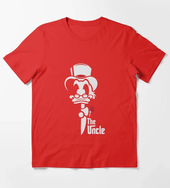 Scrooge McDuck The Uncle shirt T-Shirt Red