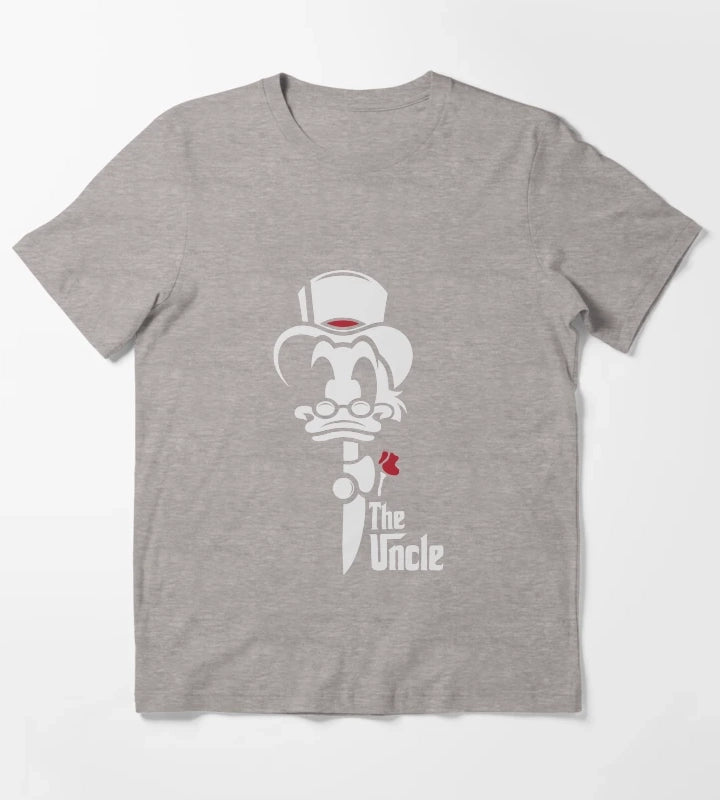 Scrooge McDuck The Uncle shirt T-Shirt Heather Grey