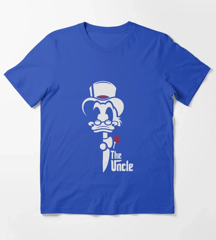 Scrooge McDuck The Uncle shirt T-Shirt Blue