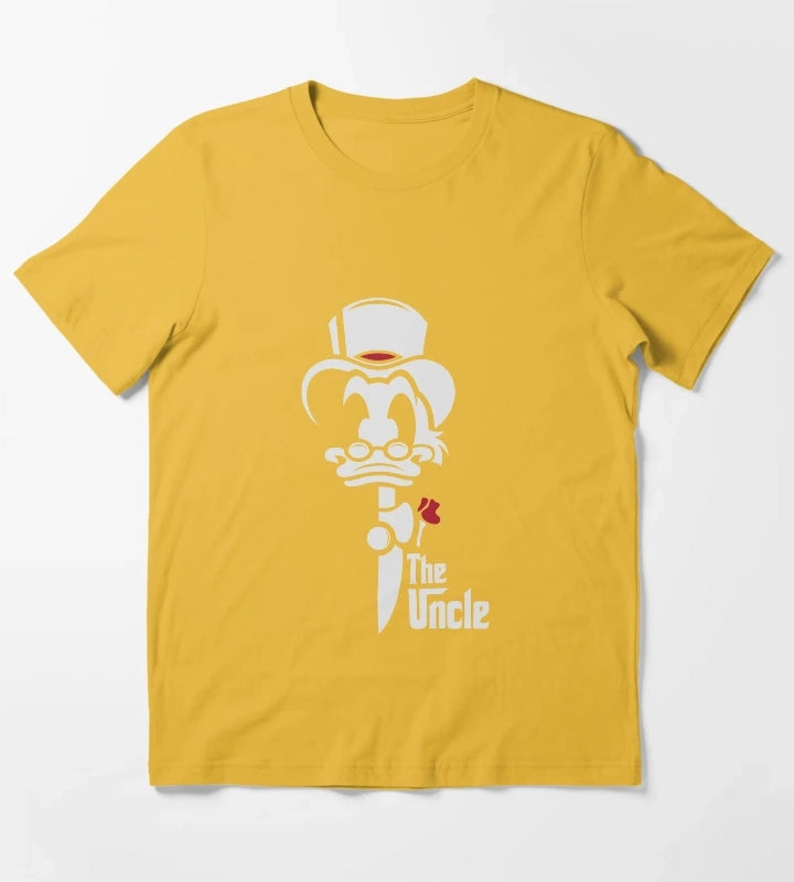 Scrooge McDuck The Uncle shirt T-Shirt Yellow