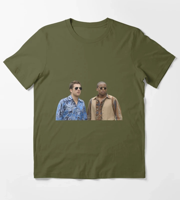 Shawn and Gus Jivin T-Shirt Olive Green