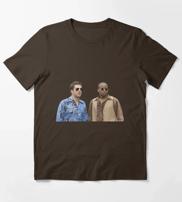 Shawn and Gus Jivin T-Shirt Brown