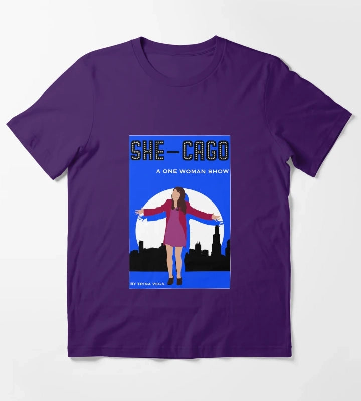 SheCago Play Victorious T-Shirt Purple