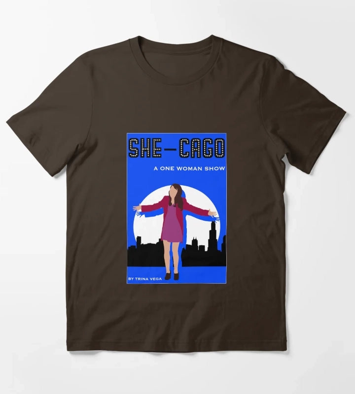 SheCago Play Victorious T-Shirt Brown