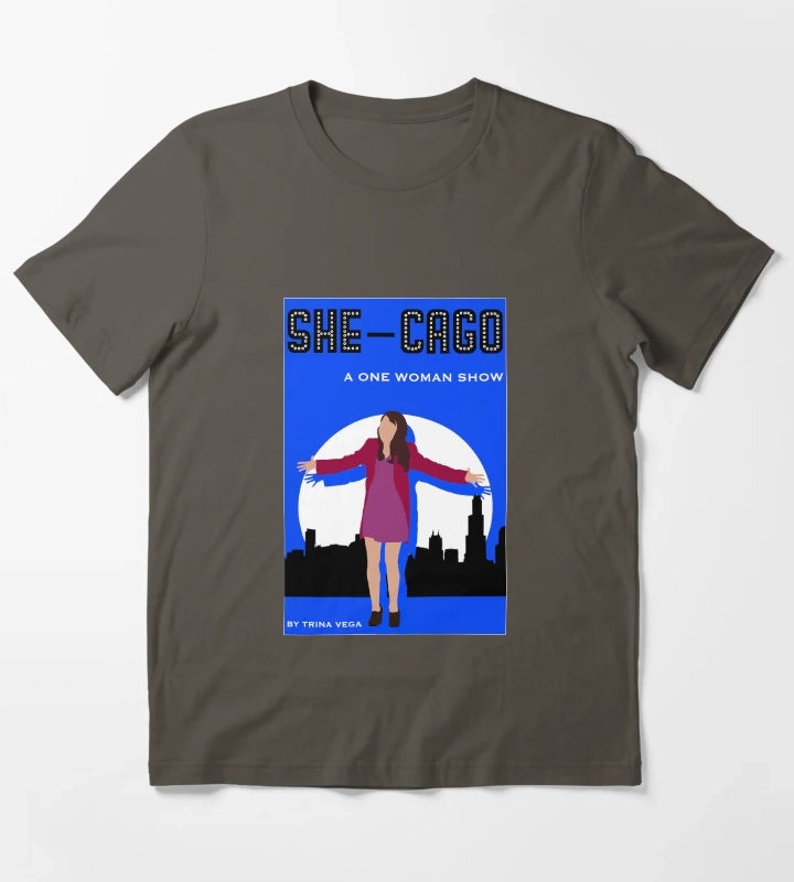 SheCago Play Victorious T-Shirt Dark Grey