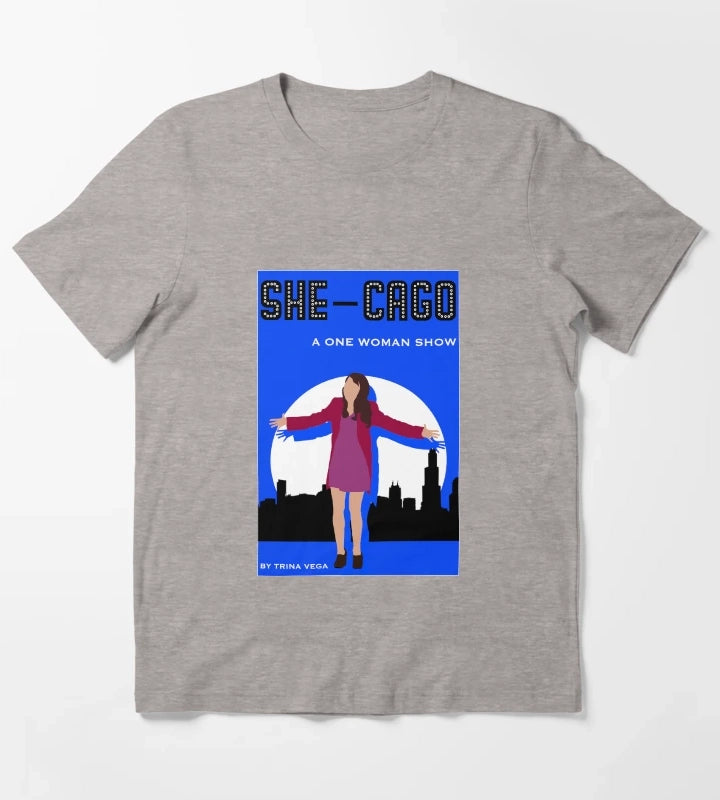 SheCago Play Victorious T-Shirt Heather Grey