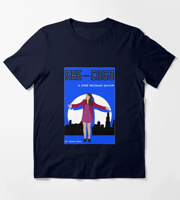 SheCago Play Victorious T-Shirt Navy