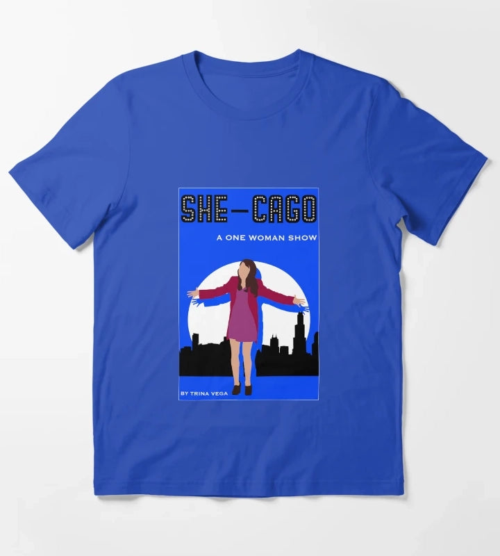 SheCago Play Victorious T-Shirt Blue