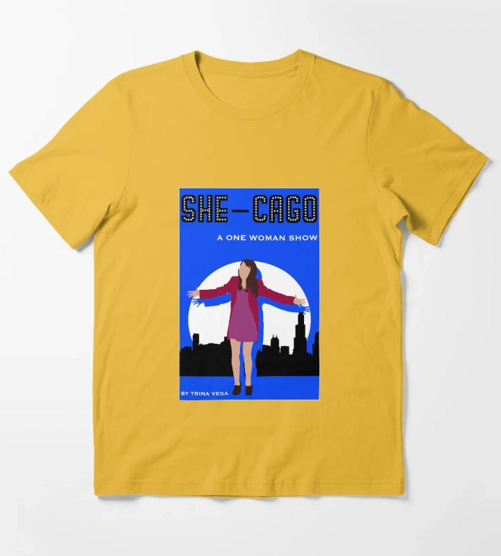 SheCago Play Victorious T-Shirt Yellow