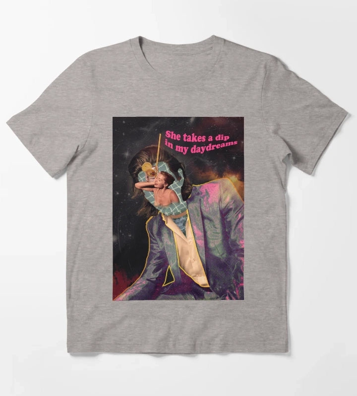 She Looks Like Fun T-Shirt Heather Grey