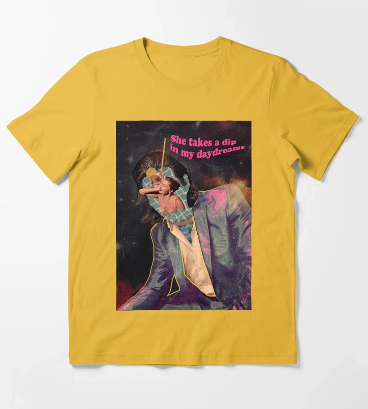 She Looks Like Fun T-Shirt Yellow