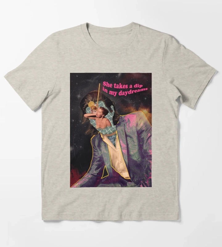 She Looks Like Fun T-Shirt Cream