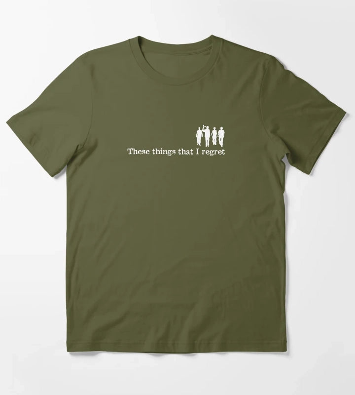 Shed 7 Chasing Rainbows T-Shirt Olive Green