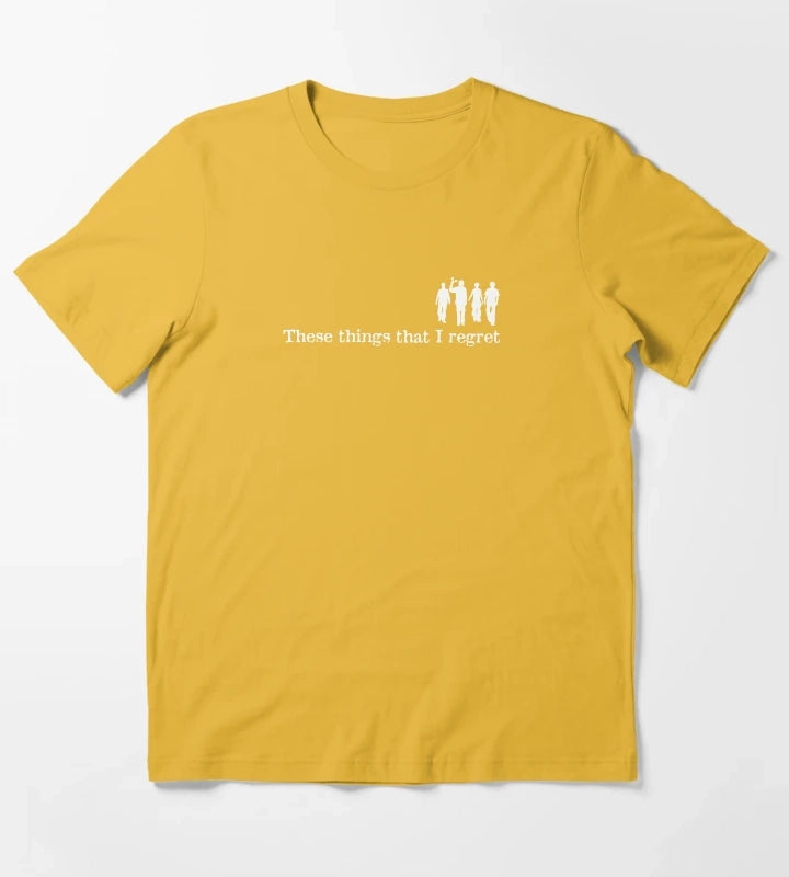 Shed 7 Chasing Rainbows T-Shirt Yellow