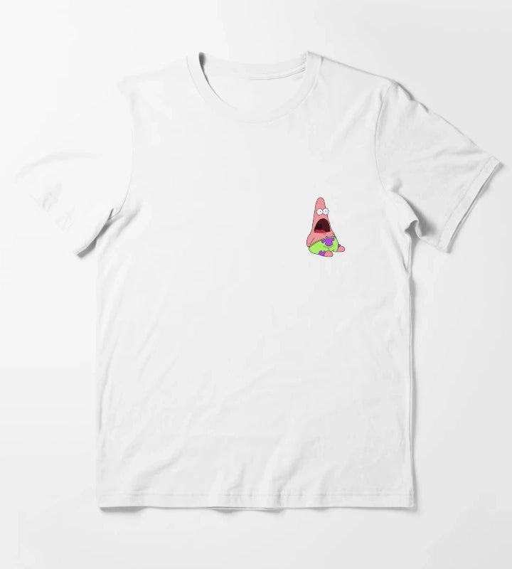 Shocked Patrick T-Shirt White