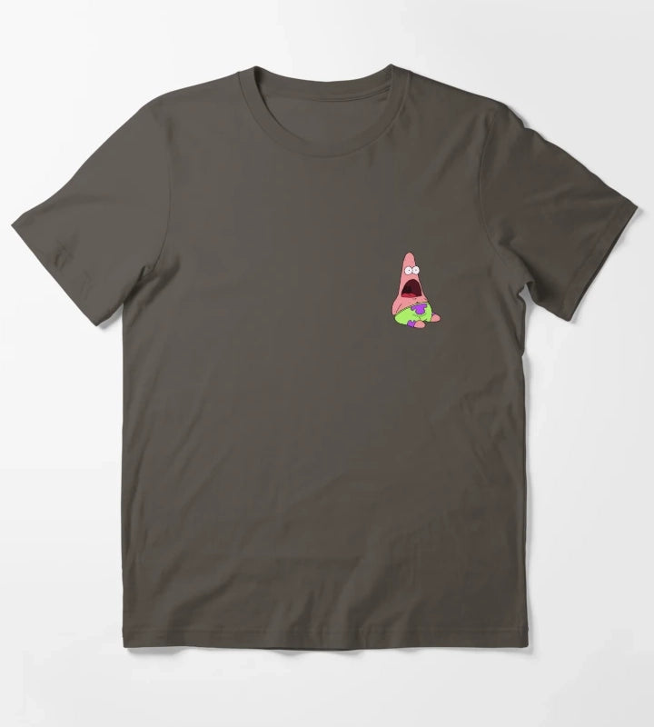 Shocked Patrick T-Shirt Dark Grey