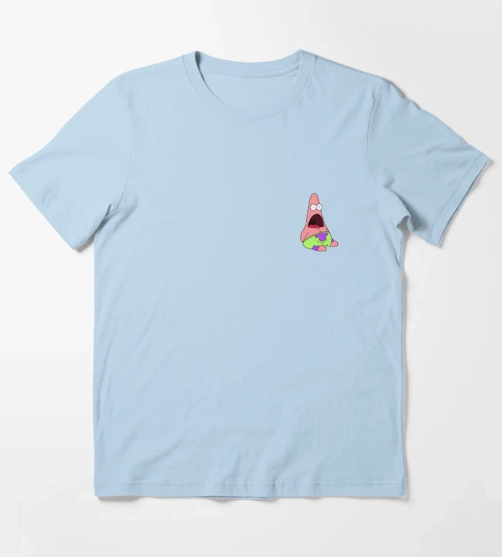 Shocked Patrick T-Shirt Sky Blue