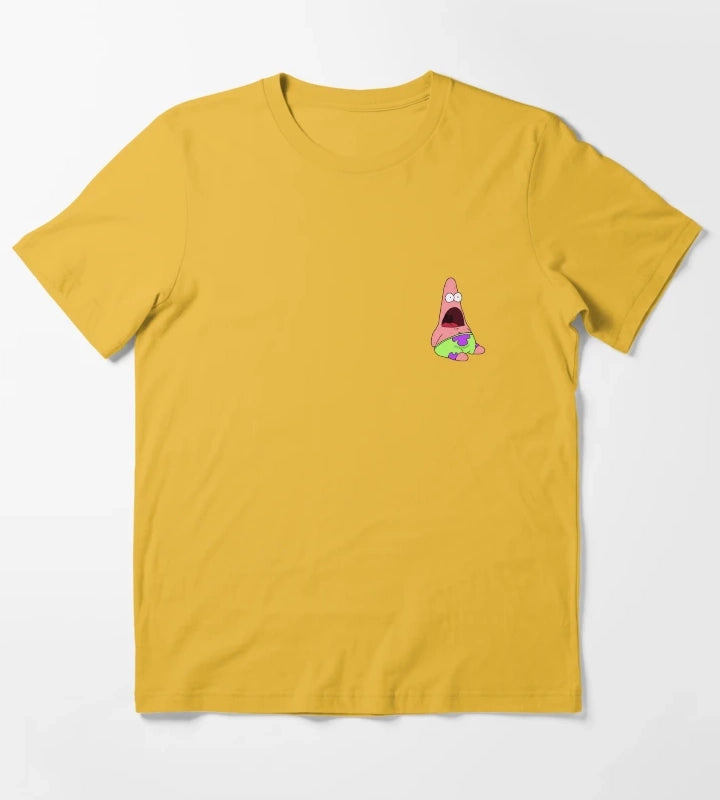 Shocked Patrick T-Shirt Yellow