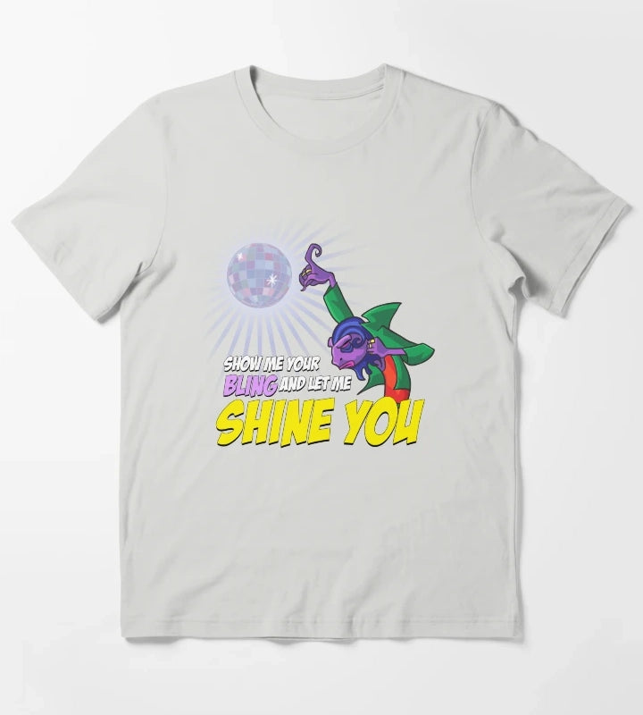 Show me your BLING T-Shirt Light Grey