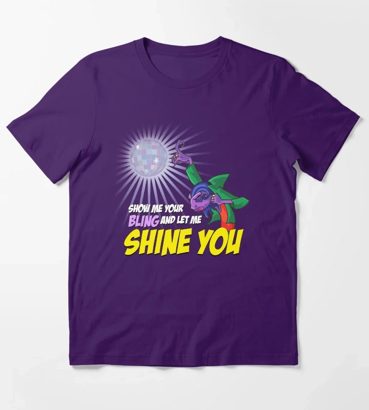 Show me your BLING T-Shirt Purple