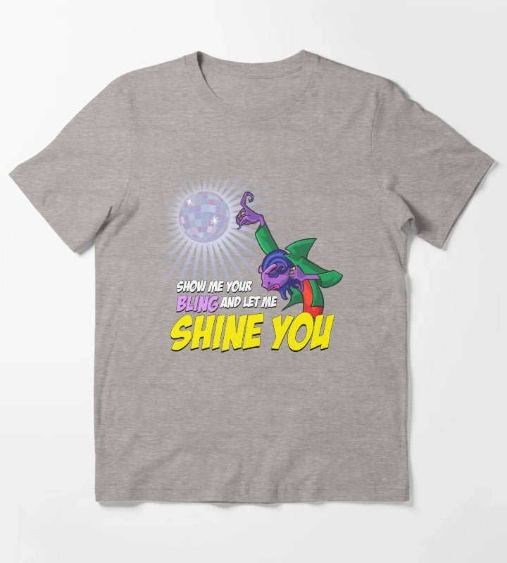 Show me your BLING T-Shirt Heather Grey