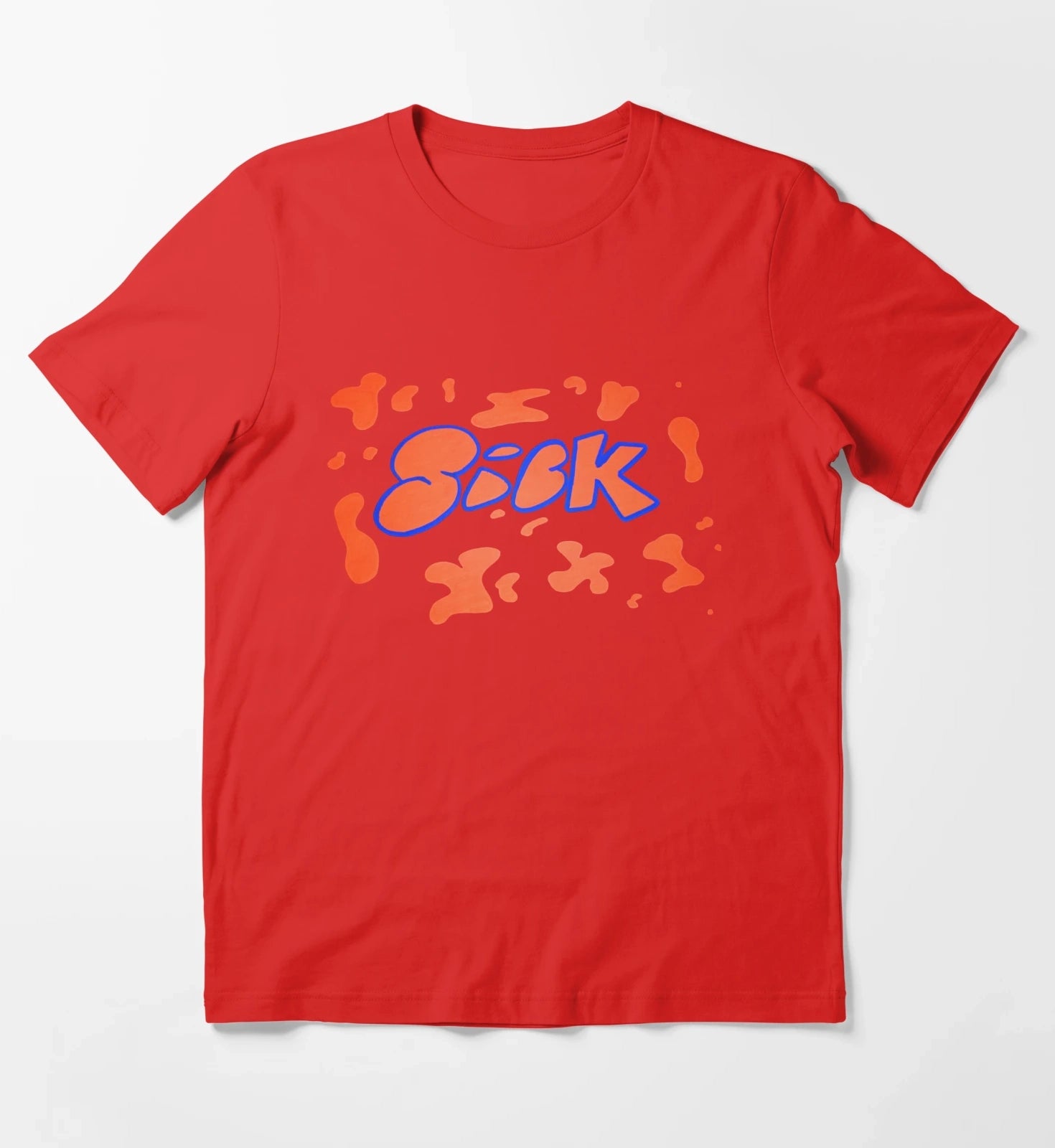 Sick Splatter T-Shirt Red