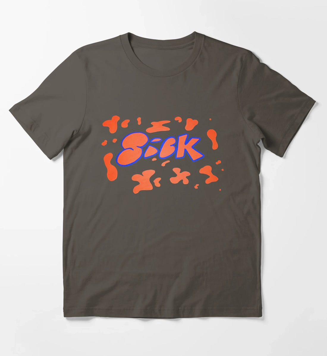 Sick Splatter T-Shirt Dark Grey