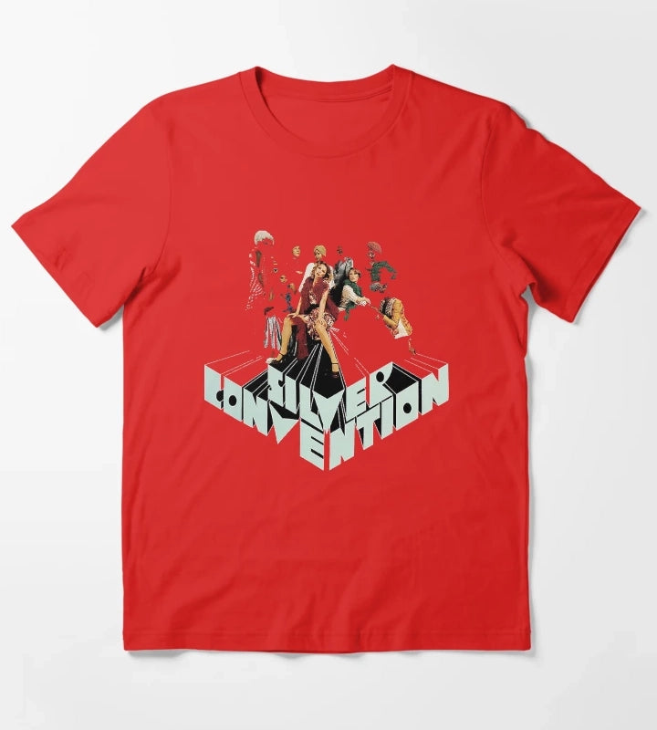 Silver Convention T-Shirt Red