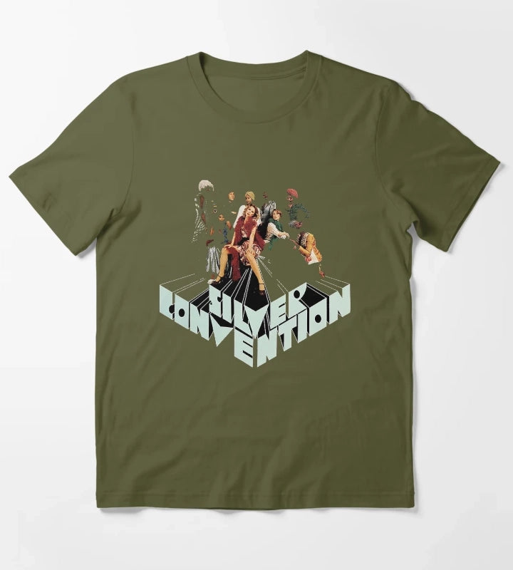 Silver Convention T-Shirt Olive Green