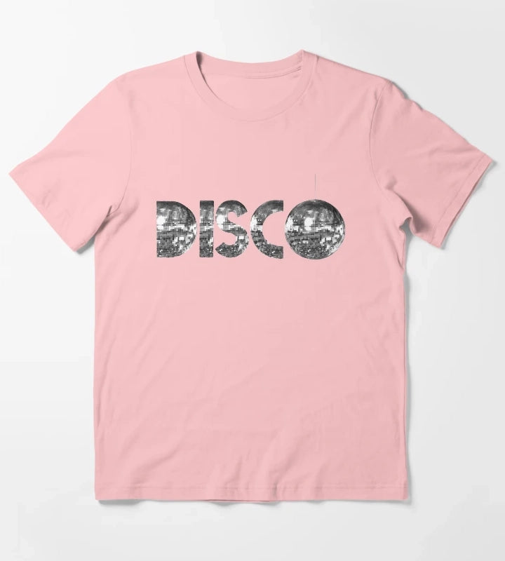Silver Disco T-Shirt Dark Grey