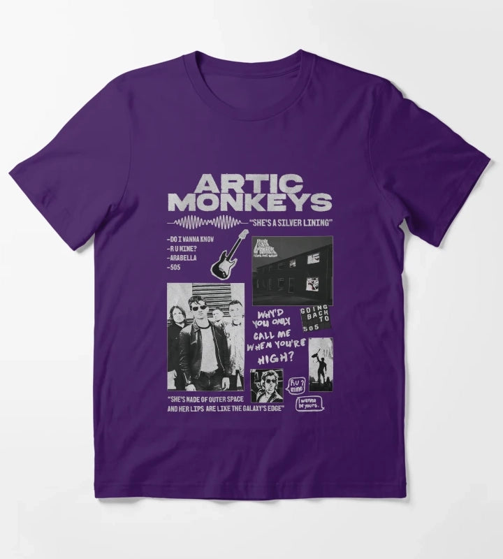 Silver Lining T-Shirt Purple