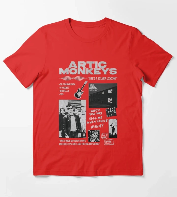 Silver Lining T-Shirt Red