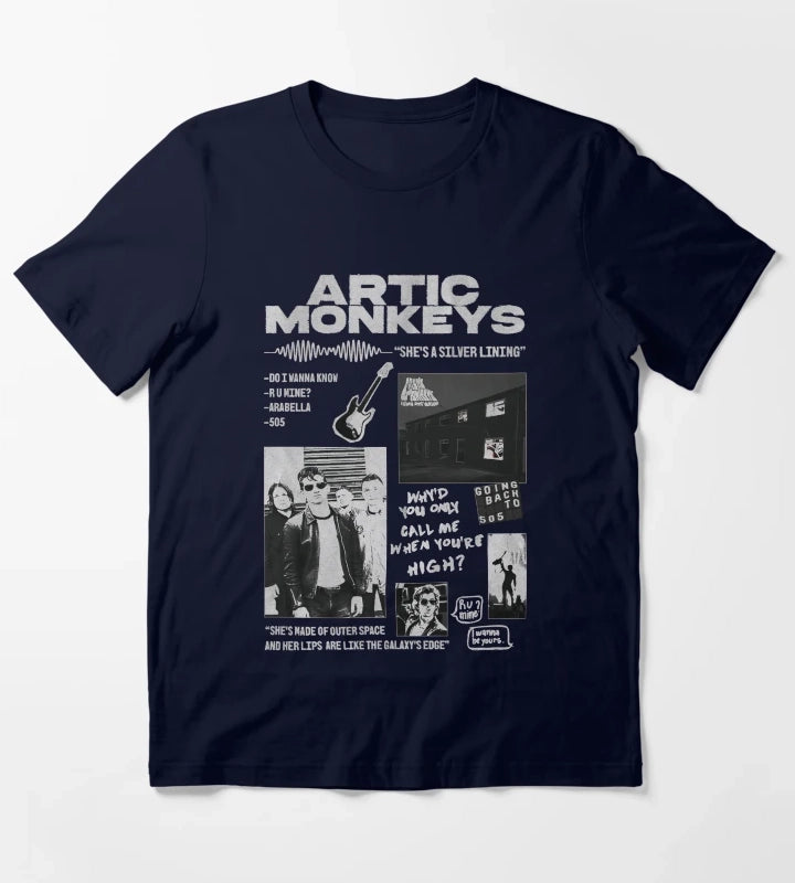 Silver Lining T-Shirt Navy